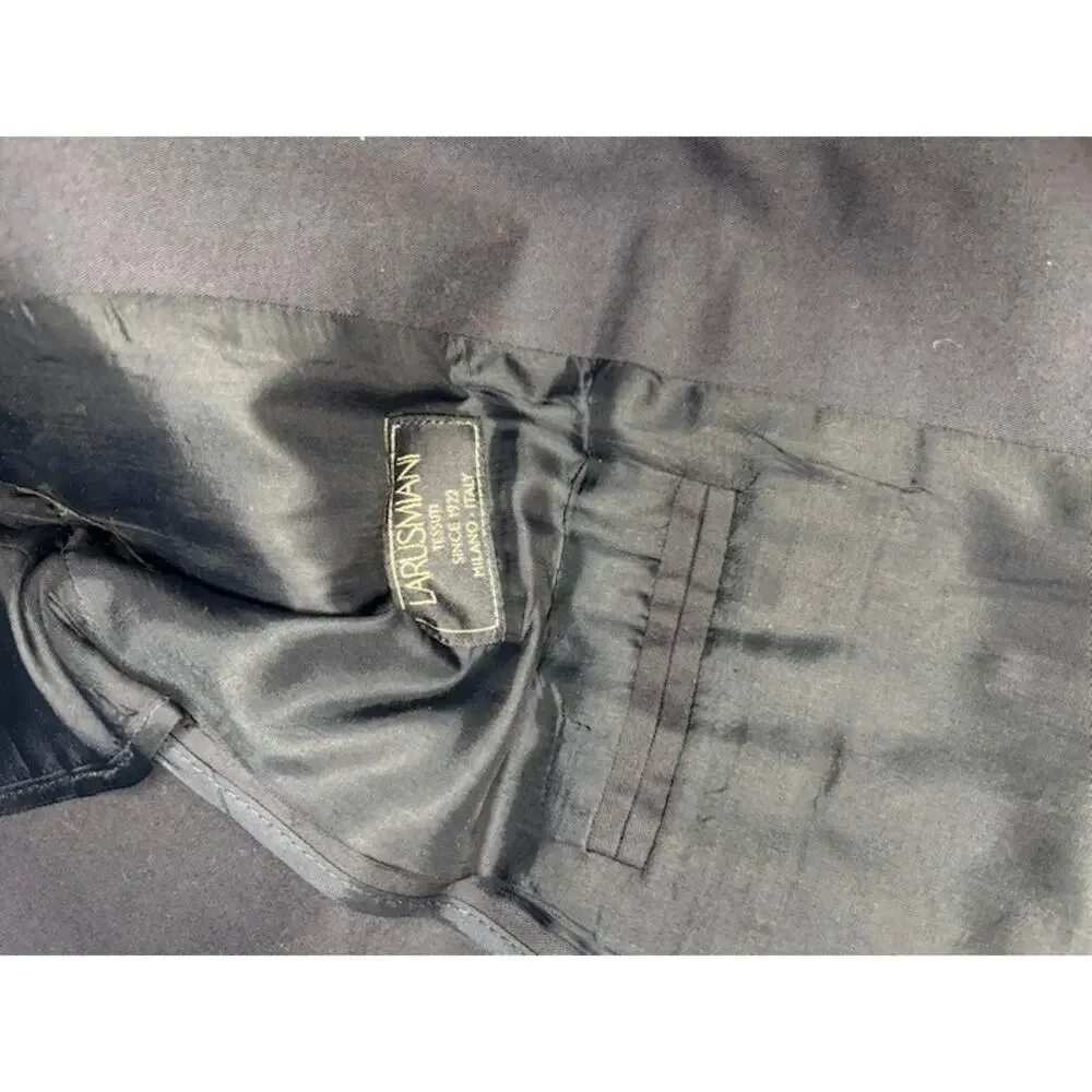 Crewcuts J.Crew Boys Ludlow Blazer & Pants Suit Set Navy Blue Formal Size 3 - Picture 7 of 11
